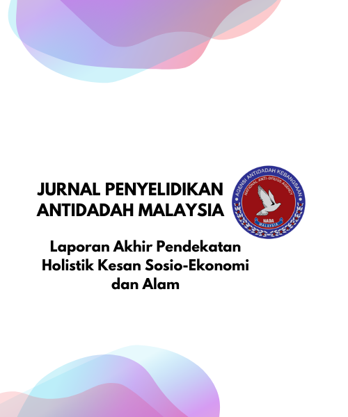 Cover Laporan Akhir Pendekatan Holistik Kesan Sosio-Ekonomi dan Alam