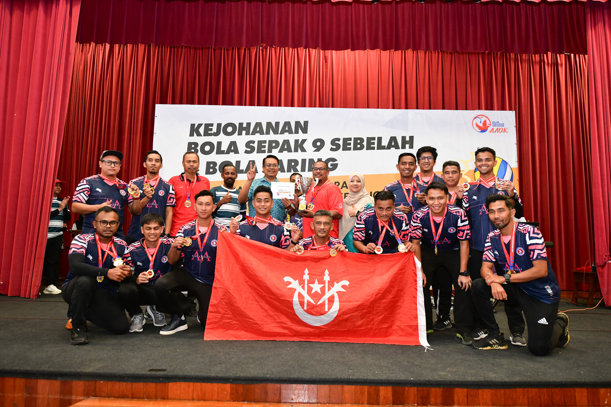 Kejohanan Bola Sepak 9 Sebelah dan Bola Jaring AADK2