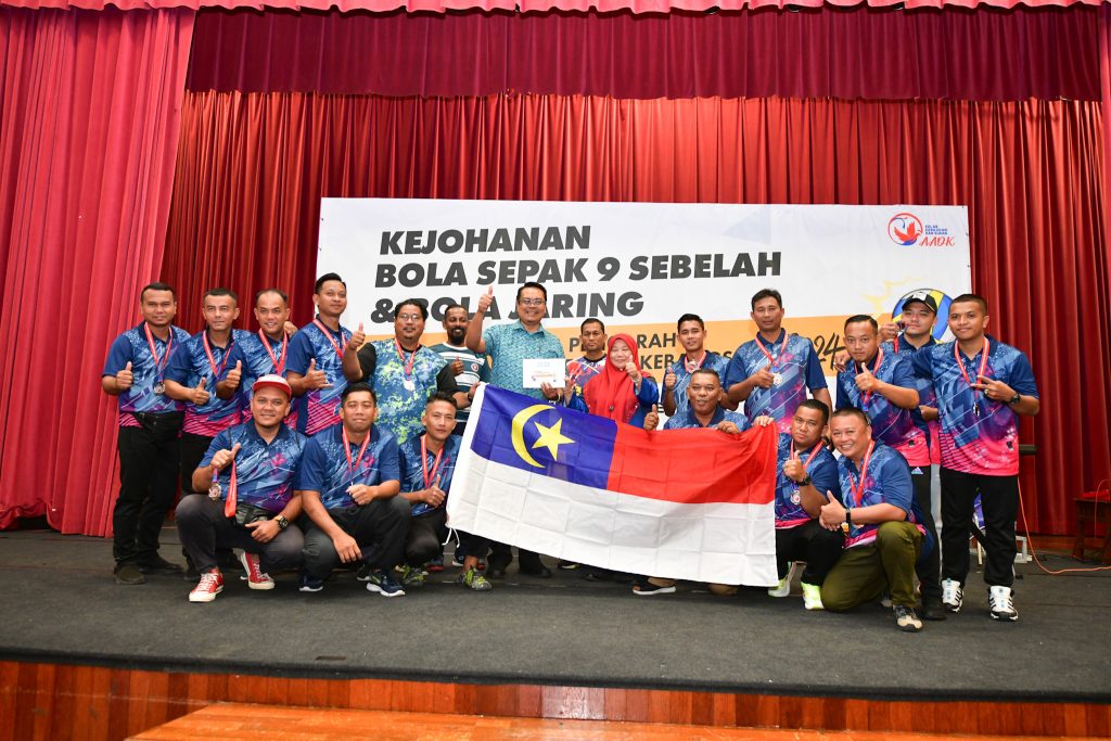 Kejohanan Bola Sepak 9 Sebelah dan Bola Jaring AADK1