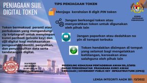 Penjagaan Sijil Token Digital