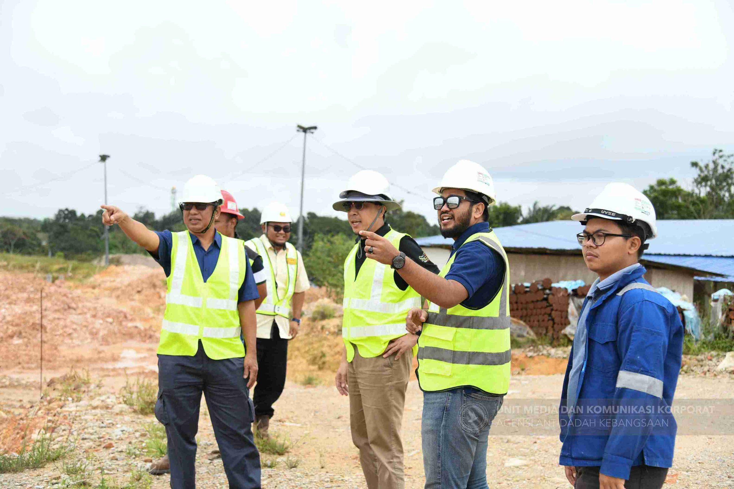 Pemantauan Proses Bina Baharu PUSPEN Tampoi