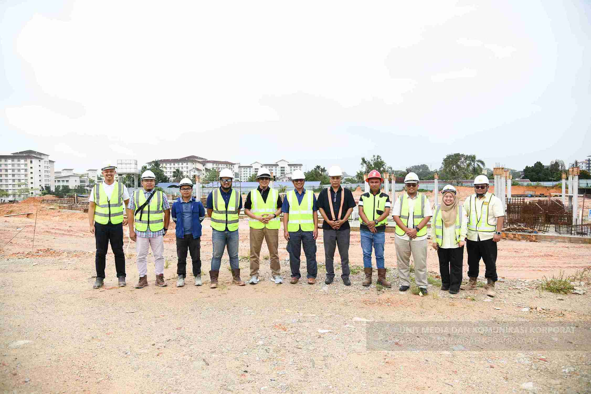Pemantauan Proses Bina Baharu PUSPEN Tampoi